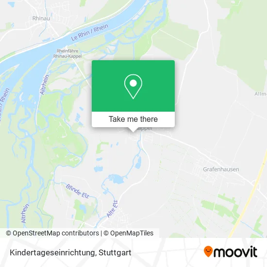 Карта Kindertageseinrichtung