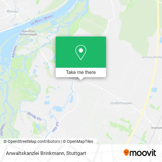 Карта Anwaltskanzlei Brinkmann