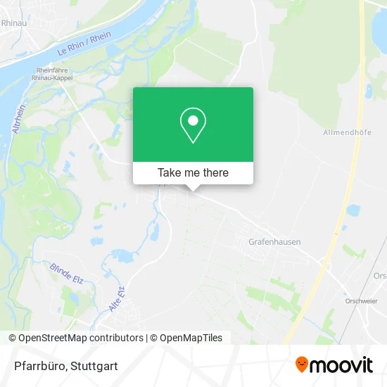 Карта Pfarrbüro