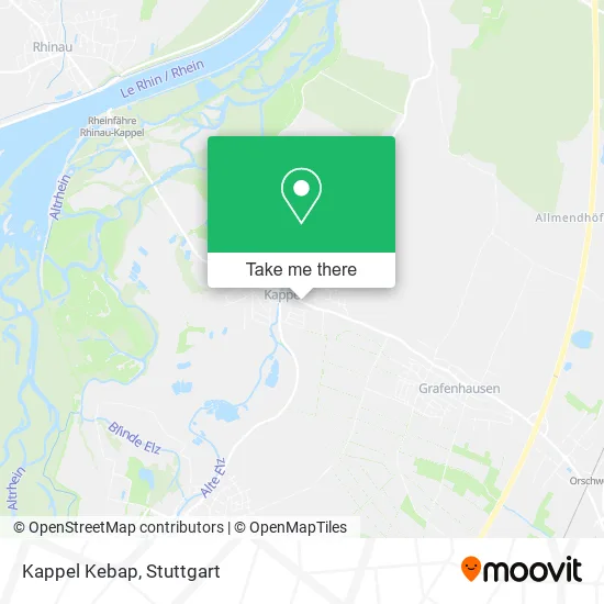Карта Kappel Kebap