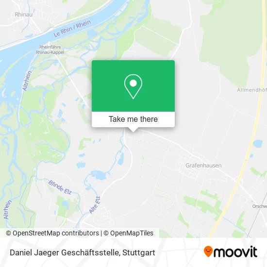 Карта Daniel Jaeger Geschäftsstelle