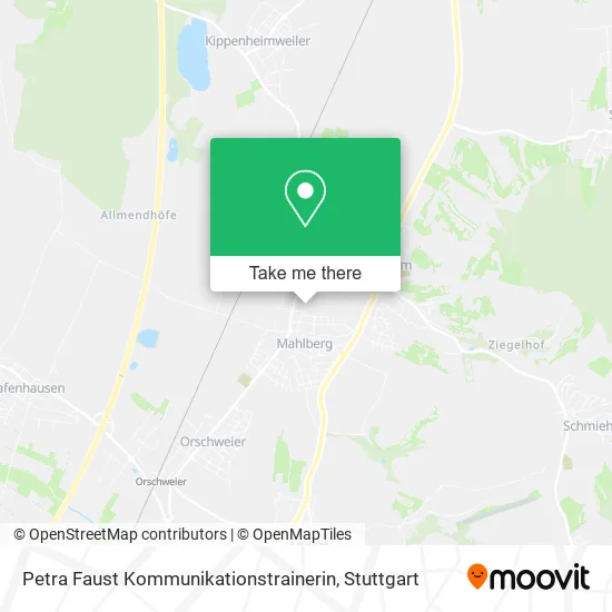 Карта Petra Faust Kommunikationstrainerin
