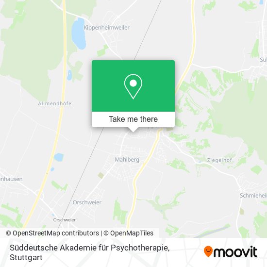 Süddeutsche Akademie für Psychotherapie map