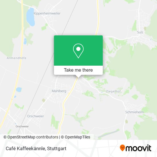 Café Kaffeekännle map