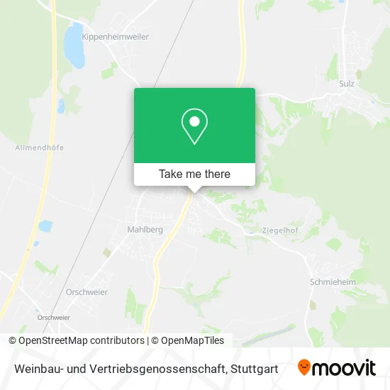 Карта Weinbau- und Vertriebsgenossenschaft