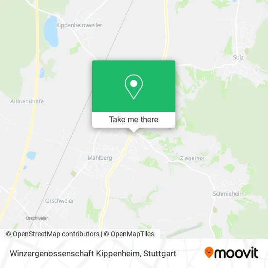 Карта Winzergenossenschaft Kippenheim