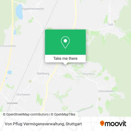 Карта Von Pflug Vermögensverwaltung