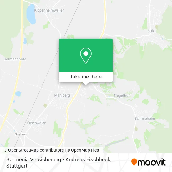 Карта Barmenia Versicherung - Andreas Fischbeck