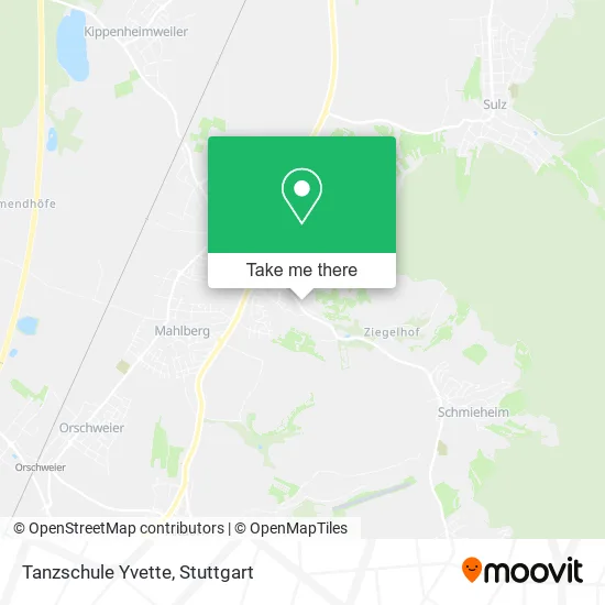 Карта Tanzschule Yvette