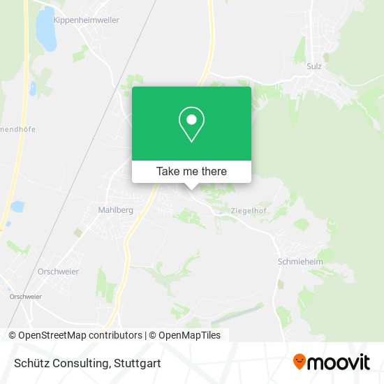 Schütz Consulting map