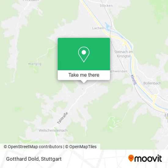 Карта Gotthard Dold