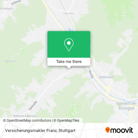 Карта Versicherungsmakler Franz