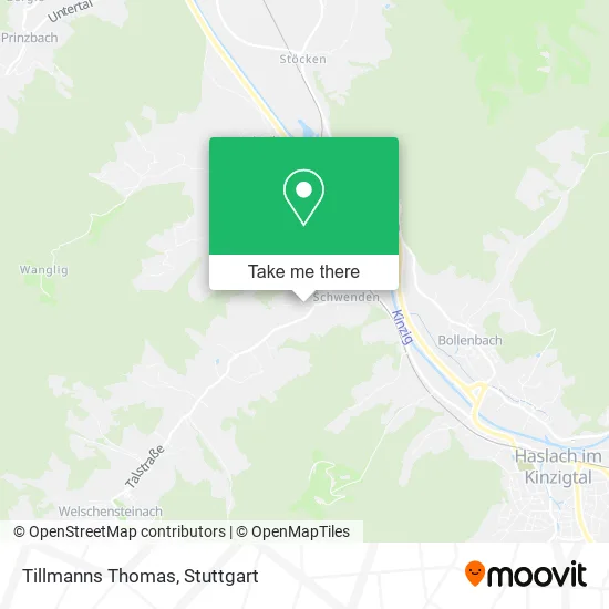 Карта Tillmanns Thomas