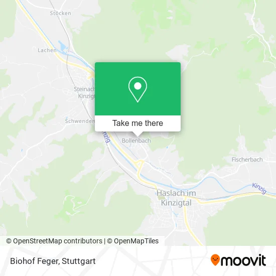 Карта Biohof Feger