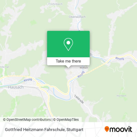Gottfried Heitzmann Fahrschule map