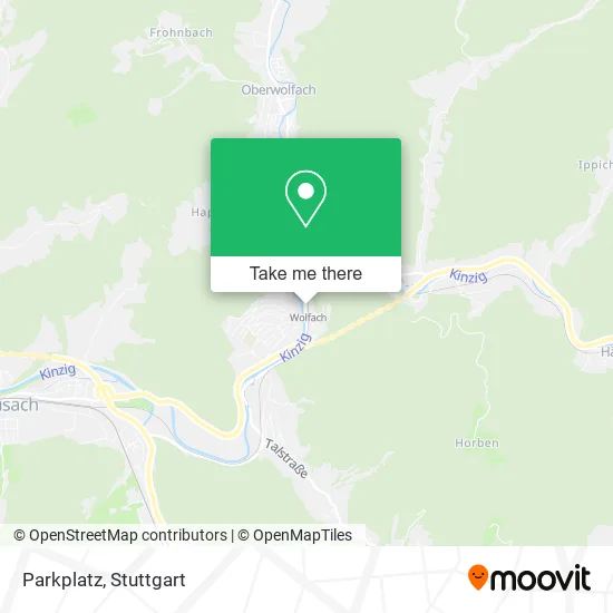 Карта Parkplatz