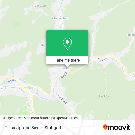 Tierarztpraxis Sieder map