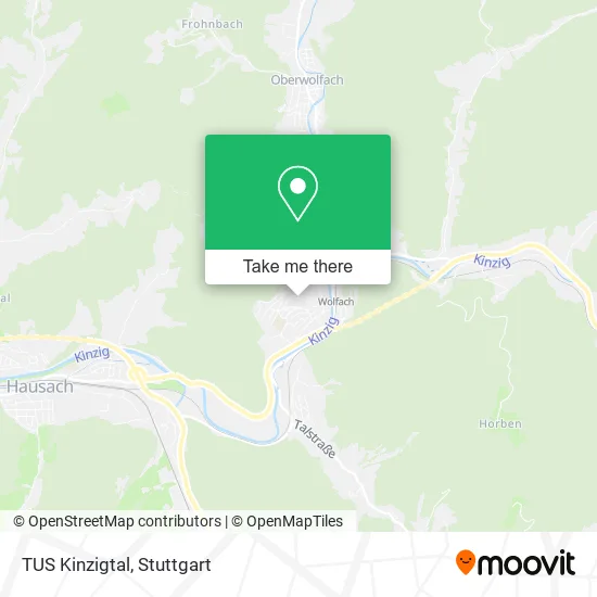 Карта TUS Kinzigtal
