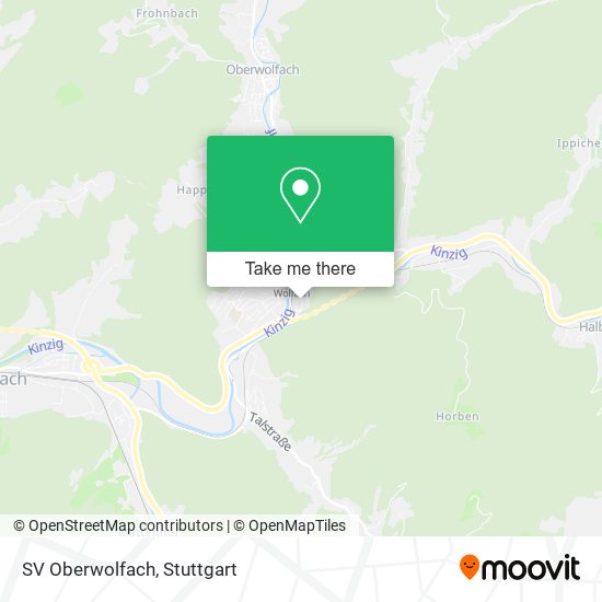 Карта SV Oberwolfach