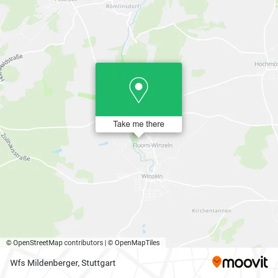 Карта Wfs Mildenberger
