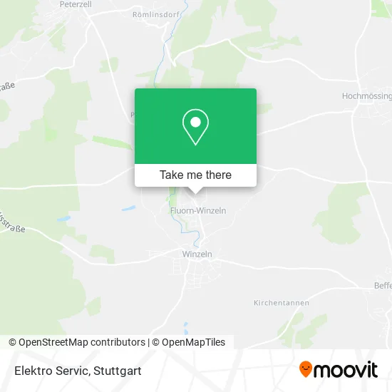 Карта Elektro Servic