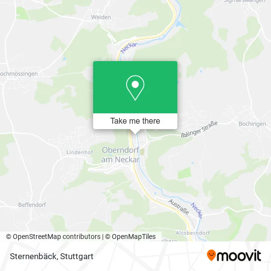 Карта Sternenbäck