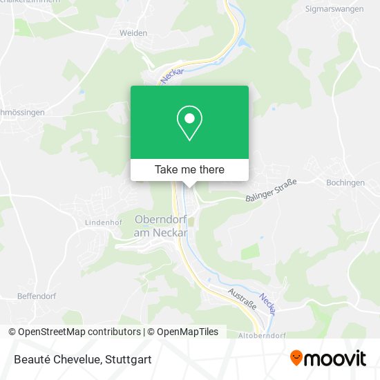 Beauté Chevelue map