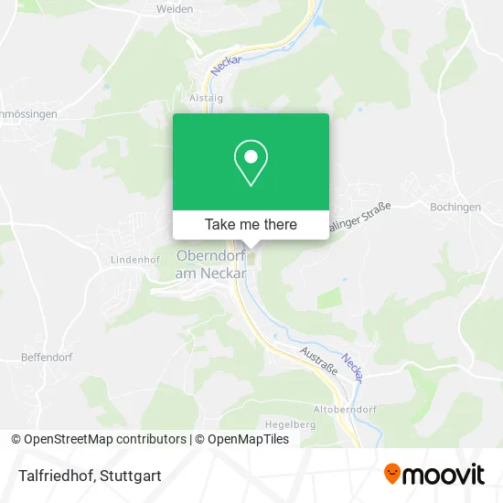 Карта Talfriedhof