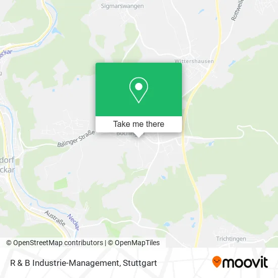 R & B Industrie-Management map