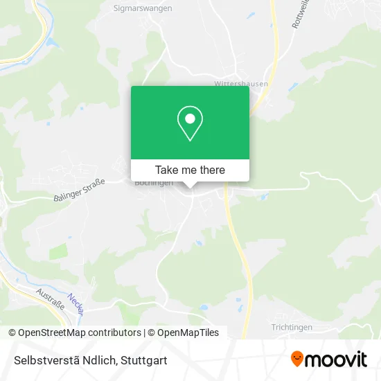 Selbstverstã Ndlich map