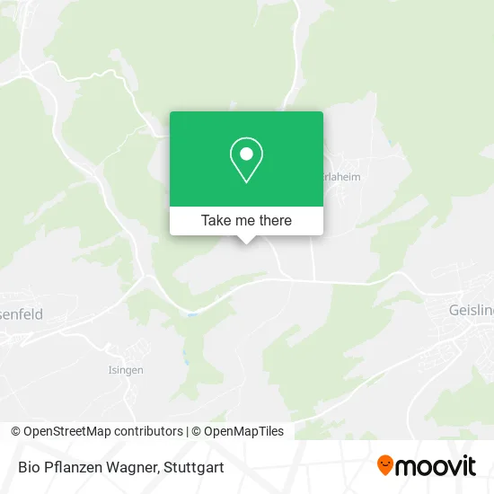 Карта Bio Pflanzen Wagner