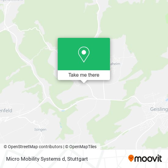 Micro Mobility Systems d map
