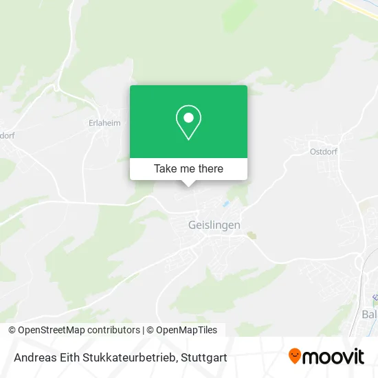 Карта Andreas Eith Stukkateurbetrieb