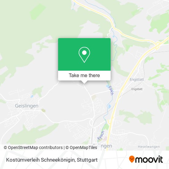 Kostümverleih Schneekönigin map