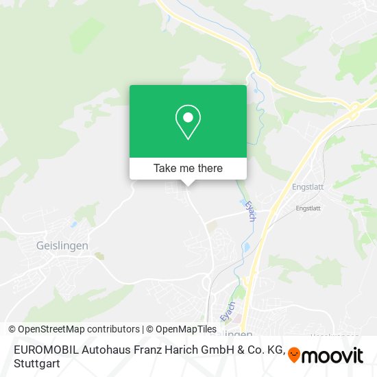 EUROMOBIL Autohaus Franz Harich GmbH & Co. KG map