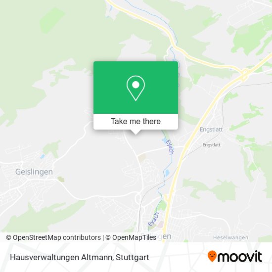 Hausverwaltungen Altmann map