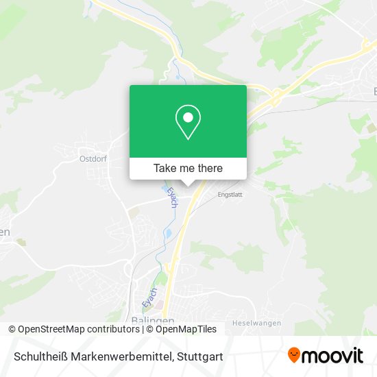 Schultheiß Markenwerbemittel map