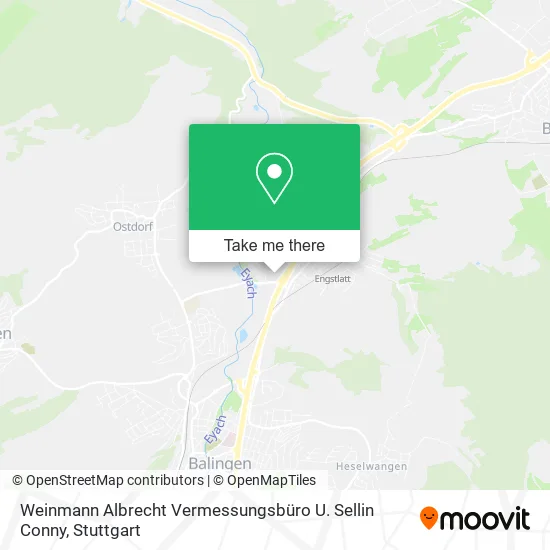 Карта Weinmann Albrecht Vermessungsbüro U. Sellin Conny