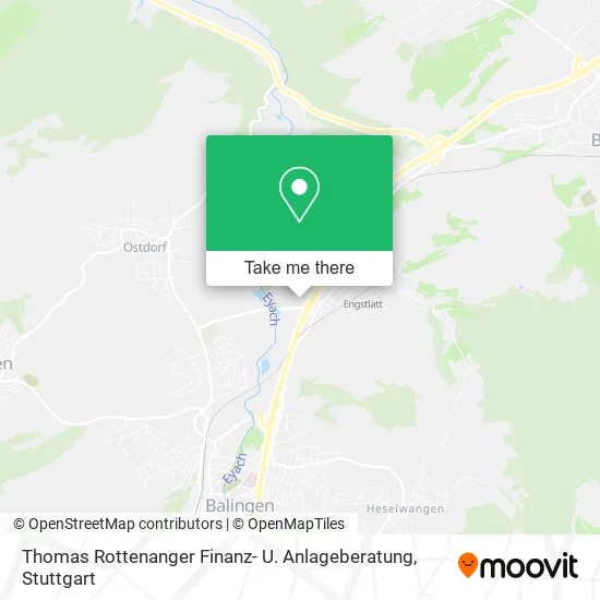 Карта Thomas Rottenanger Finanz- U. Anlageberatung