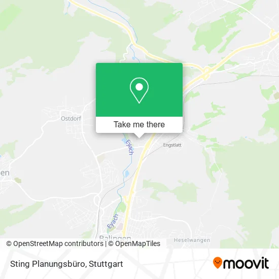 Карта Sting Planungsbüro