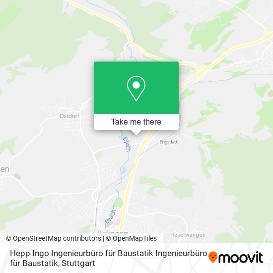 Hepp Ingo Ingenieurbüro für Baustatik Ingenieurbüro für Baustatik map
