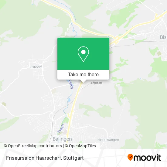 Карта Friseursalon Haarscharf