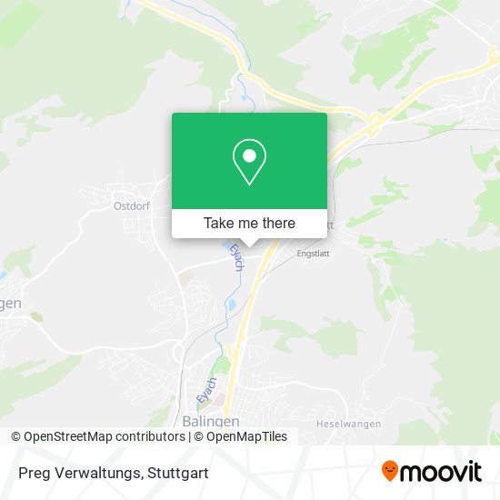 Карта Preg Verwaltungs