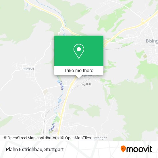 Plähn Estrichbau map