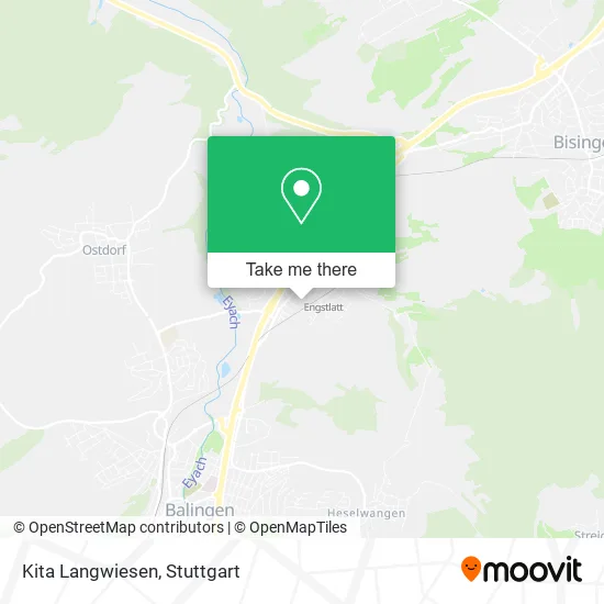 Карта Kita Langwiesen