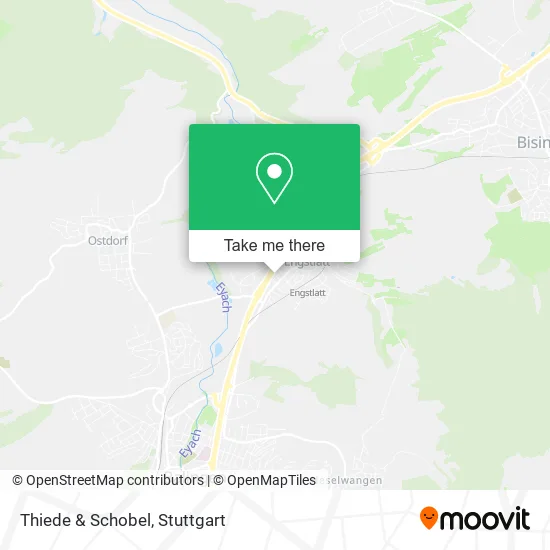 Карта Thiede & Schobel