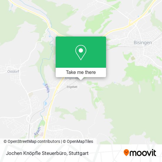Jochen Knöpfle Steuerbüro map