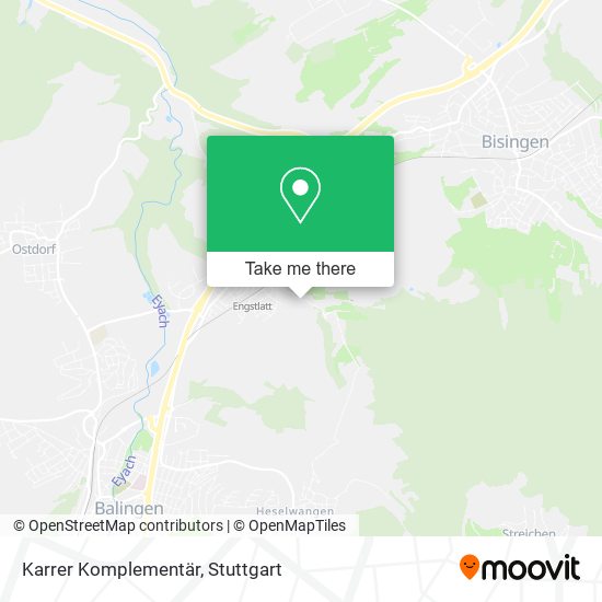 Карта Karrer Komplementär