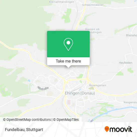 Fundelbau map