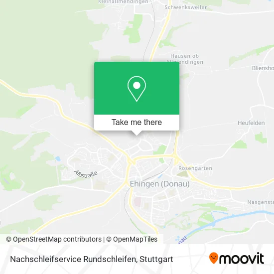 Карта Nachschleifservice Rundschleifen